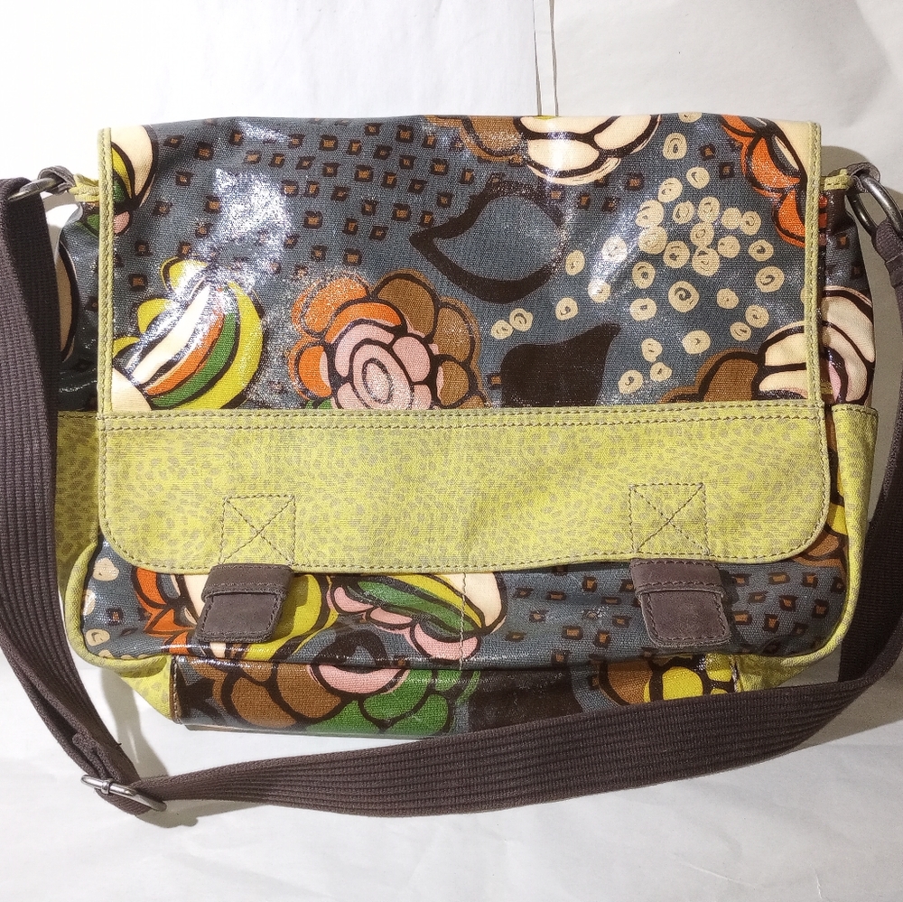 Keyper Fossil Waxed Canvas Material Messenger Bag - image 1